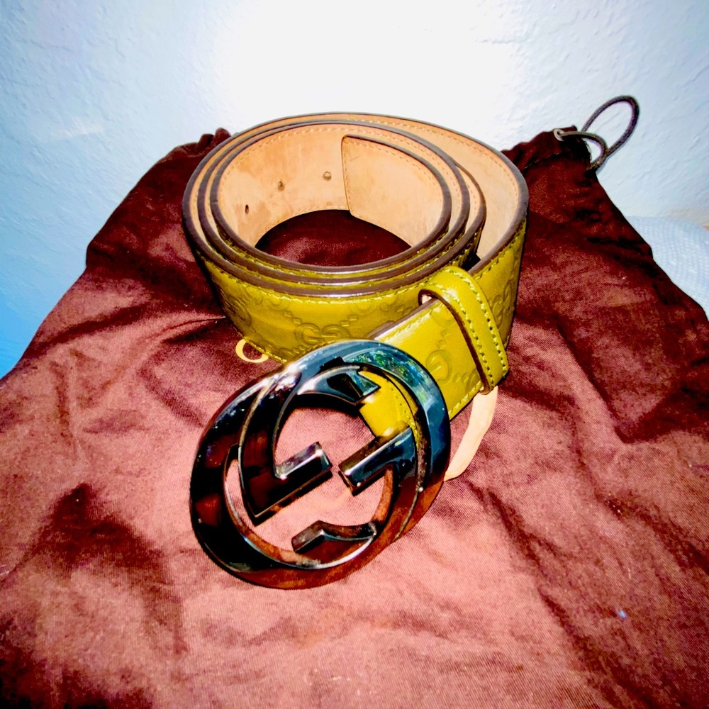 Gucci Interlocking Belt